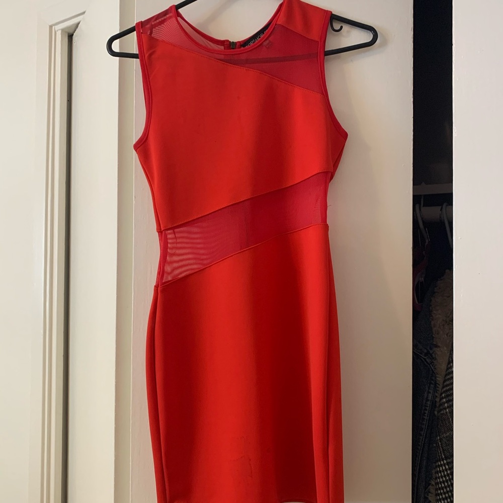 Red Topshop Dress